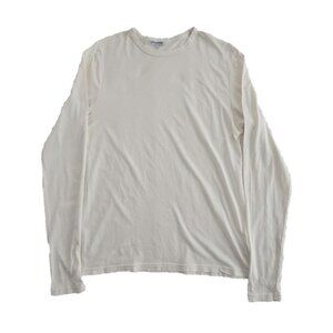 Cotton Citizen Long Sleeve T-Shirt Men's S White 100% Supima Cotton EUC Classic